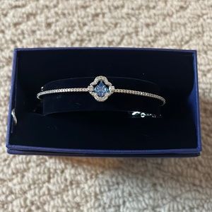 Swarovski Blue Crystal Bangle
